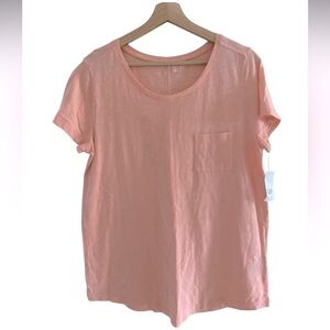 NWT GAP CORAL PINK SHIRT SIZE LARGE